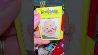 MINI MINIATURE DOLLHOUSE WOOLY WILLY KEYCHAIN BASIC FUN NOSTALGIA RETRO TOY