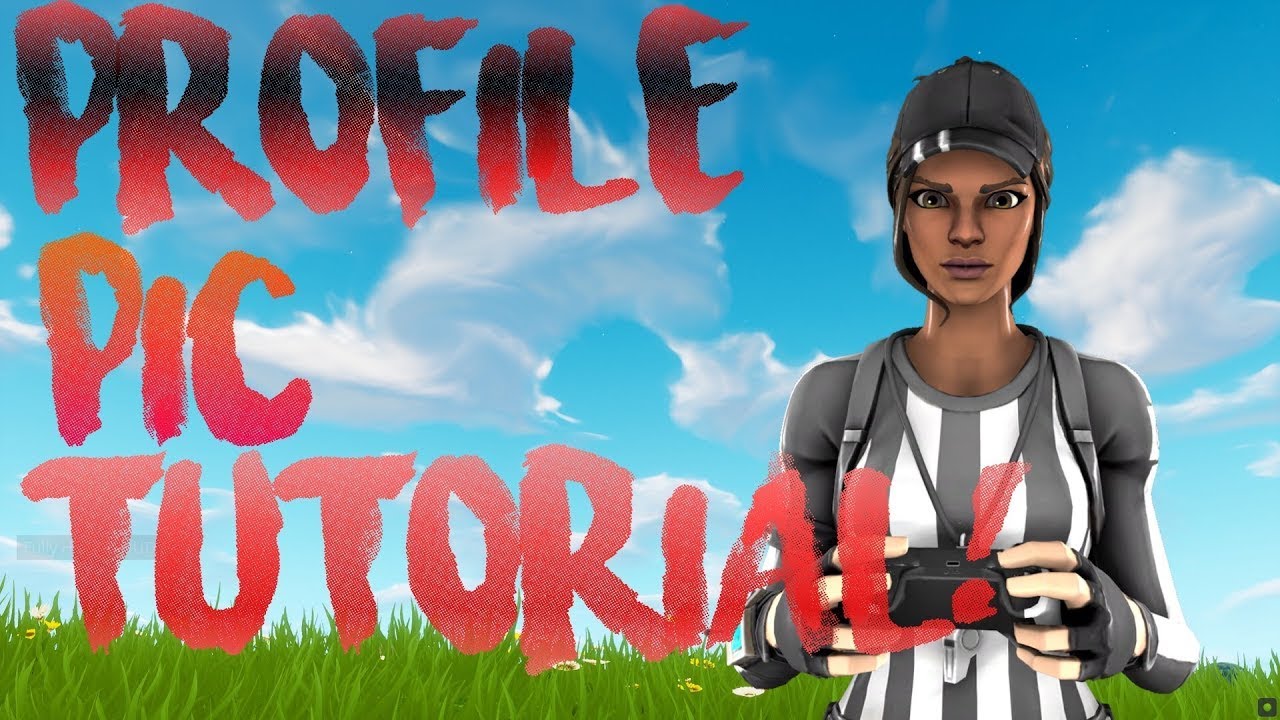 How Make Fornite Profile Picture(iOS) - YouTube