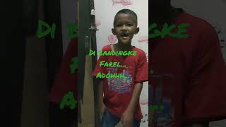 Demam Farel Bocil nyanyi  Ojo dibanding2ke #shorts #anak