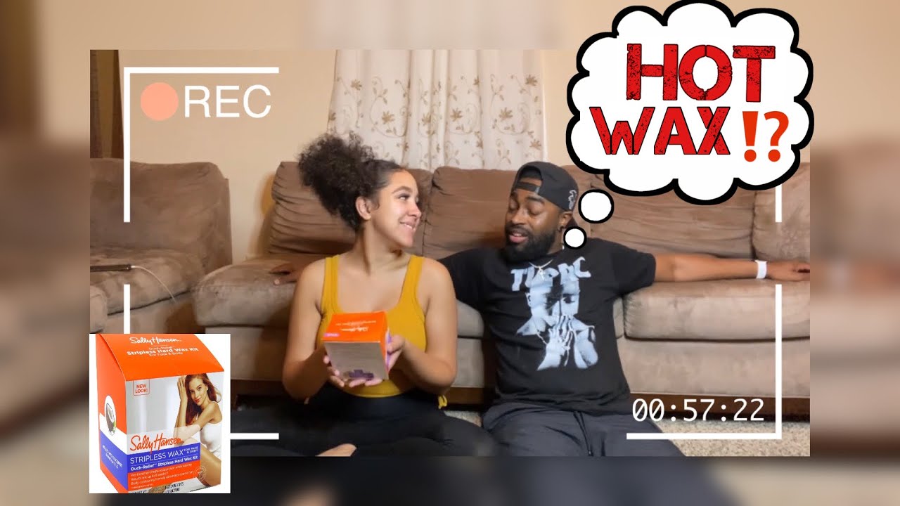 EXTREME WAX CHALLENGE (HE CRIES 🤣)