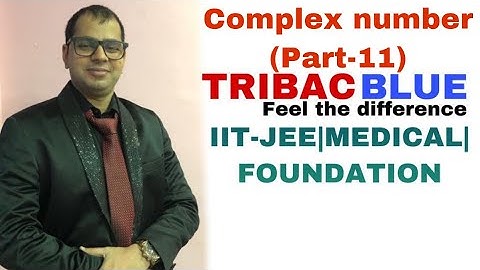 Complex Number Part - 11| By Amitanand |Tribac Blue |Top Educator
