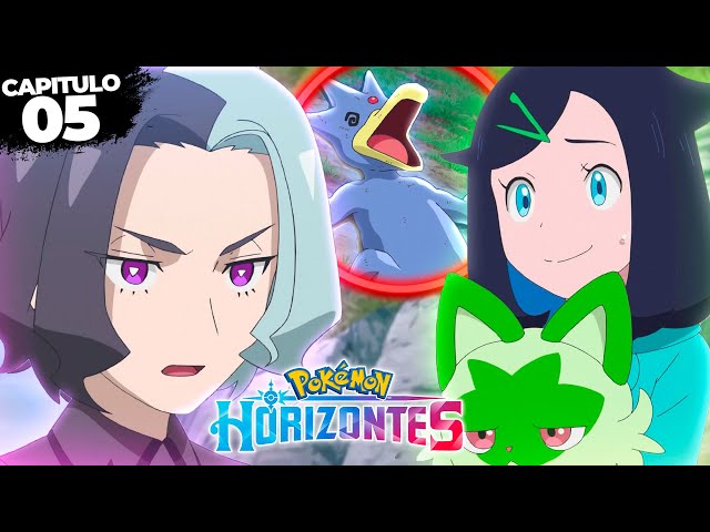 ◓ Anime Pokémon Horizontes • Episódio 5: Eu Encontrei Você, Fuecoco! •  Legendado em português