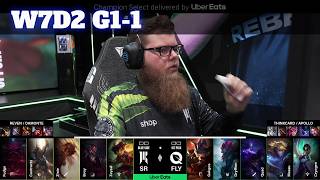 SR vs FLY - Game 1 | Week 7 Day 2 S16 LCS Summer 2026 | Shopify Rebellion vs FlyQuest G1 W7D2 Full screenshot 1