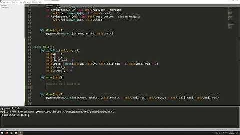 Pygame Pong Beginner Tutorial in Python - PART 3 | Creating Game Ball
