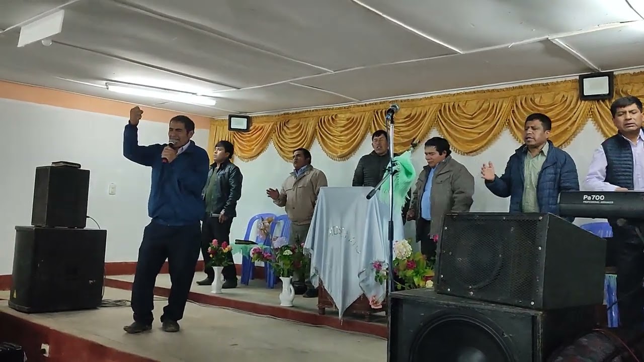 Pastor Joel Castope - Columna de Hierro exaltando al Señor Jesucristo Chaquil Encañada 2024