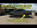 Must have for 1/2 Ton RV towing! Roadmaster Active Suspension
