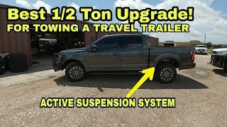 Must have for 1/2 Ton RV towing! Roadmaster Active Suspension