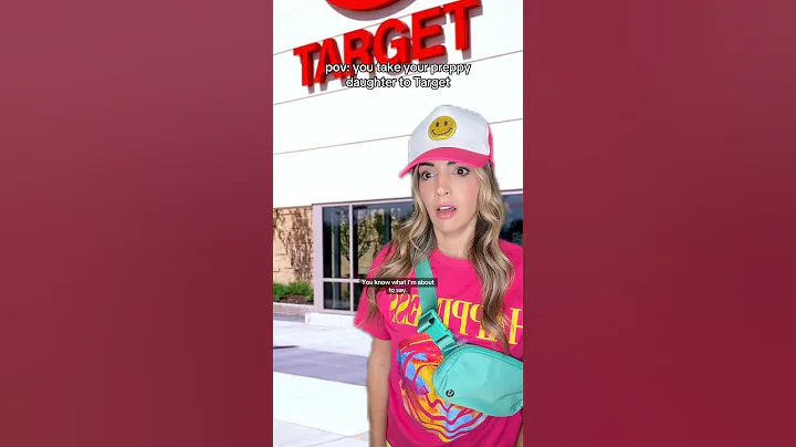 POV: YOU TAKE YOUR PREPPY DAUGHTER TO TARGET 🎯