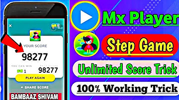Mx Player new game step | Mx player mai step game kaise khele || Mx player step game hack kaise kare