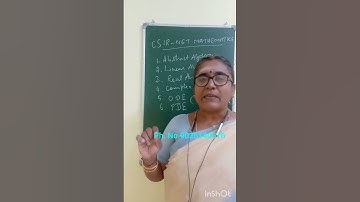 CSIR NET MATHEMATICS IN TAMIL-STUDY MATERIAL-SOLVED PYQS-ONLINE COACHING-