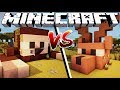 SLOTH HOUSE VS DEER HOUSE - Minecraft