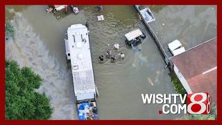 Historic flooding across the state of Indiana | August 15, 2026