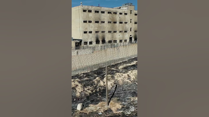 Drone shows Syria's Sednaya Military Prison - a site for mass executions and torture
