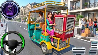 New Tuk Tuk Rickshaw Driving Game 3D! 2026 Auto Rickshaw Driving Simulator Long Android Gameplay screenshot 2