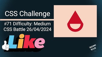 CSS Challenge #71 | CSSBattle- 26/4/2024| Can You Beat the Clock?|#csschallenge #cssbattle #uidesign
