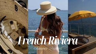 SUMMER FASHION | Outfit Ideas, Luxury Makeup, GRWM, South of France, Summer Vlog | Pia