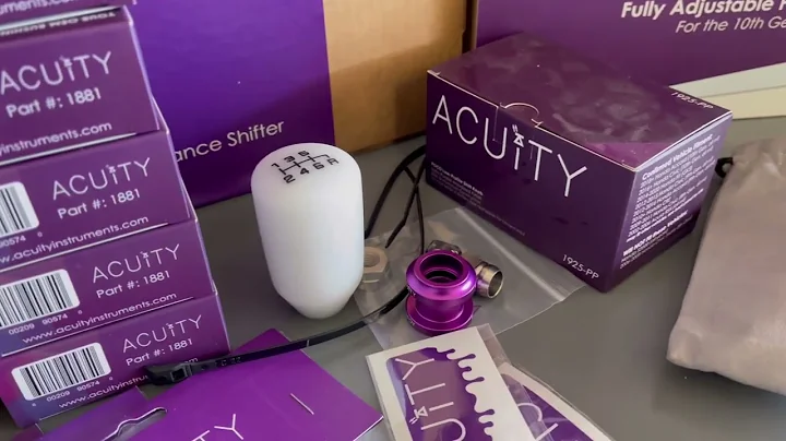 Acuity shift knobs, what feels better Poco or Esco?