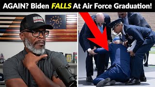 Joe Biden Falls AGAIN... This Time At Air Force Academy Graduation!