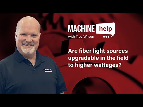 Can I upgrade my fiber laser's light source to a higher wattage? | Machine Help