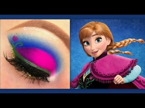 Disney's Frozen: Anna makeup tutorial - YouTube