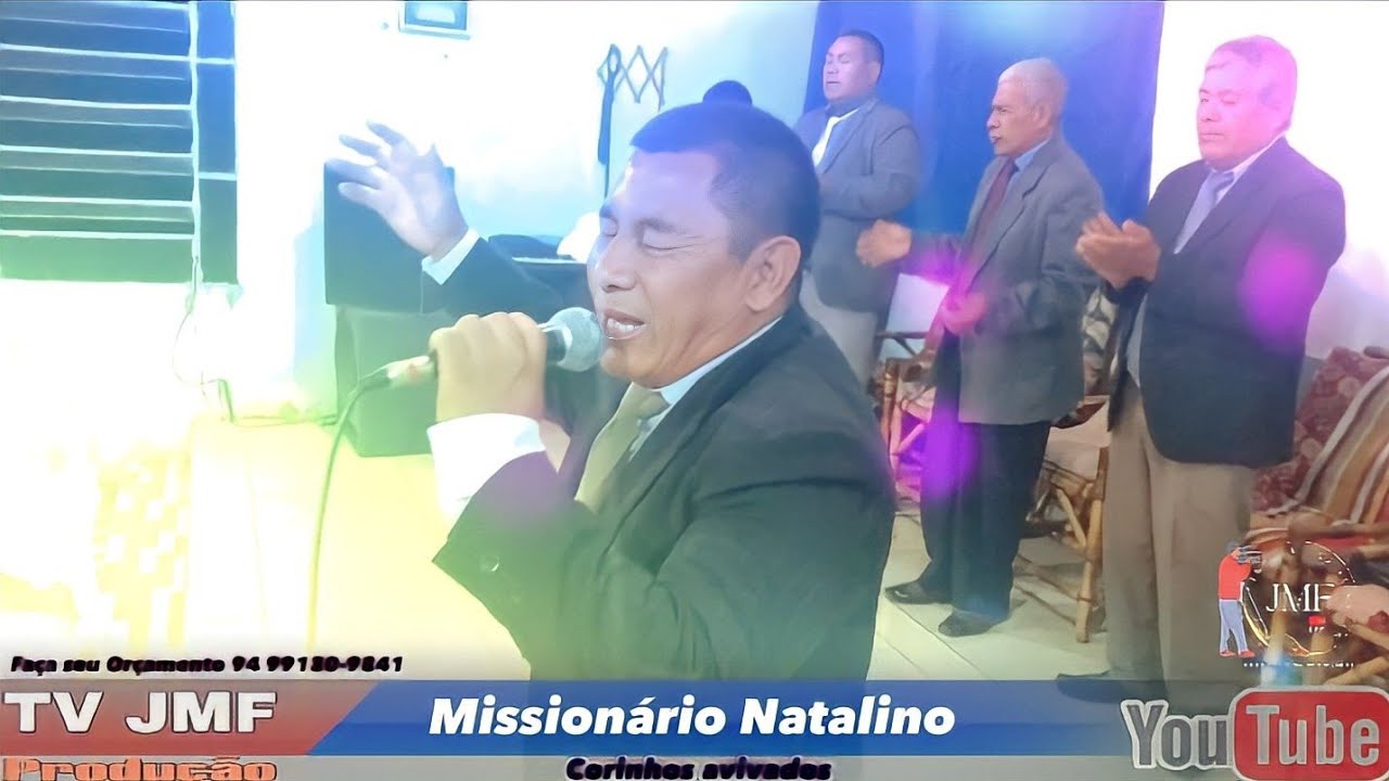 Missionário Natalino com louvor avivados