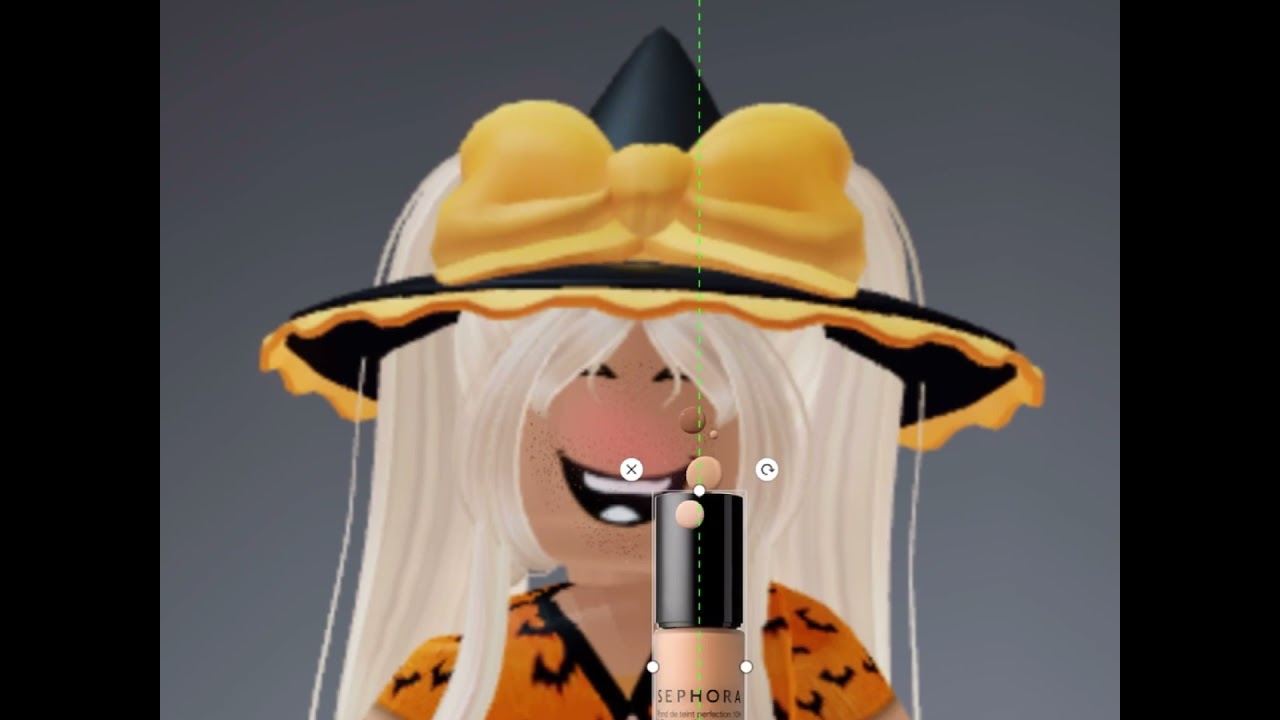 Putting makeup on my roblox avatar???????????????????? - YouTube