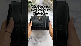 Celebrity The perfect fit😍🙌 #what sinmybag#wimb #marcjacobs #totebag #fallfashion #minibag Wealth