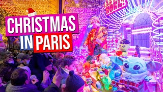 CHRISTMAS WINDOWS in PARIS (Galeries Lafayette, Printemps Haussmann stores)