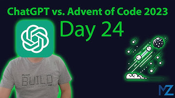 ChatGPT vs. Advent of Code 2023 Day 24: Never Tell Me The Odds