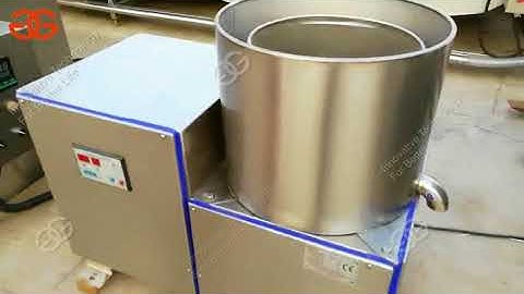 fried snack food deoiling machine|oil removal machine working video