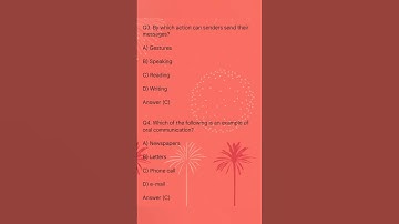 MCQ Of unit 1 # Communication Skills