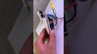 This is not code compliant anymore.. just demonstrating what you may run into in the field..