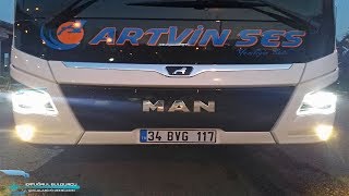 Artvin Sesin Yeni Araçları Yeni Man Lions Coach İle Yollardayız