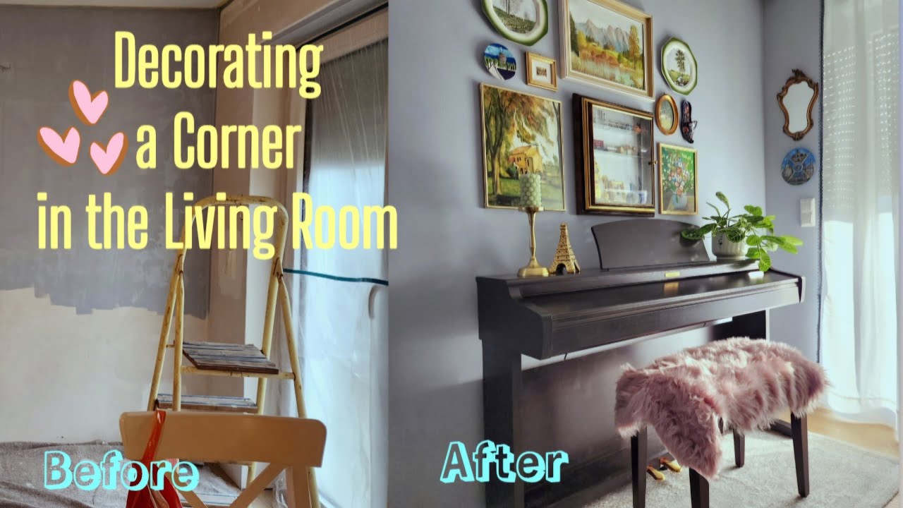 #12  Finishing Pekerjaan Erdwärmpumpe | Menginstal Lantai Vinyl |  DIY Menghias Sudut Living Room