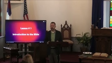 Lesson # 1 Introduction to the Bible (Fundamentals of the Faith by John MacArthur)