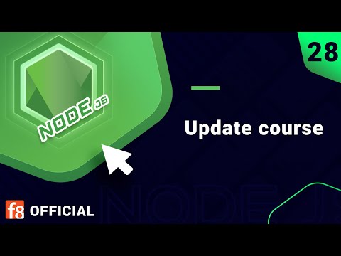 [CRUD] Update course | Dựng trang chỉnh sửa | Thực hành NodeJS