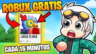 ¡CONSIGUE ROBUX GRATIS CADA 15 MINUTOS en ESTE JUEGO Roblox! screenshot 4