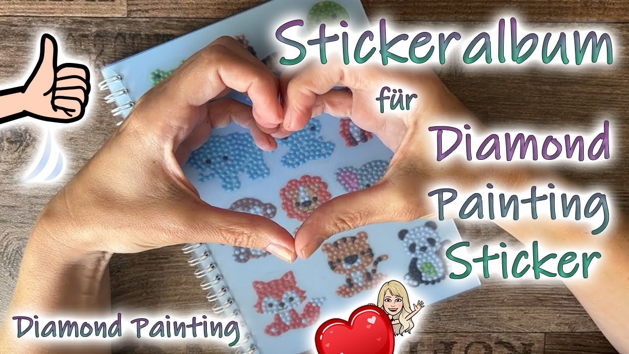 Diamond Sticker Photo Project Diamond Painting | Mein Stickeralbum für Diamond Painting Sticker ...