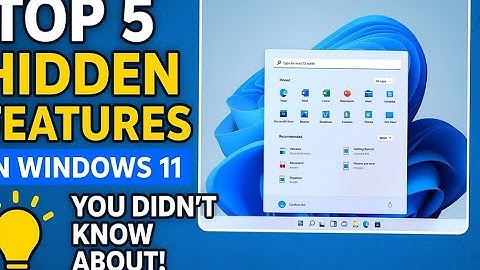 💻Windows 11 Secret Features | 5 Hidden Tricks You Must Try!