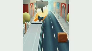 #running #cat #tom #subway #templerun #amazing #kids #video #viral #talking #cheat screenshot 1