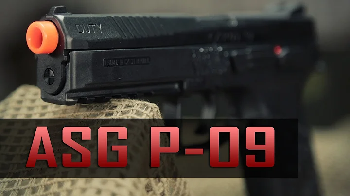 Heavy Kick Airsoft Pistol - ASG CZ P-09 - CO2 and Green Gas - Airsoft GI