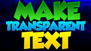 HOW TO MAKE TRANSPARENT TEXT EFFECT ON ANDROID screenshot 5