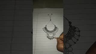 necklace daimond sketching#sketching #shorts #viral #shortvideo #necklace #painting necklace daimond sketching#sketching #shorts #viral #shortvideo #necklace #painting