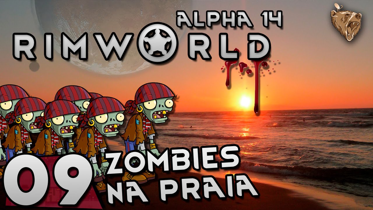 Rimworld #09 "Botando ordem" - Zombie na Praia Gameplay Português Vamos Jogar PT-BR