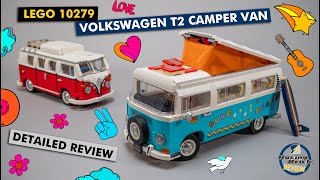 LEGO 10279 Volkswagen T2 Camper Van detailed building review