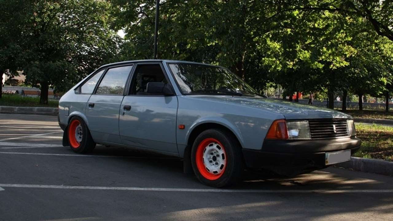 Москвич на разварках