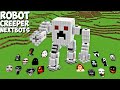 SURVIVAL BEST NEXTBOTS COMPILATION inside SECRET ROBOT CREEPER in Minecraft Gameplay Coffin Meme