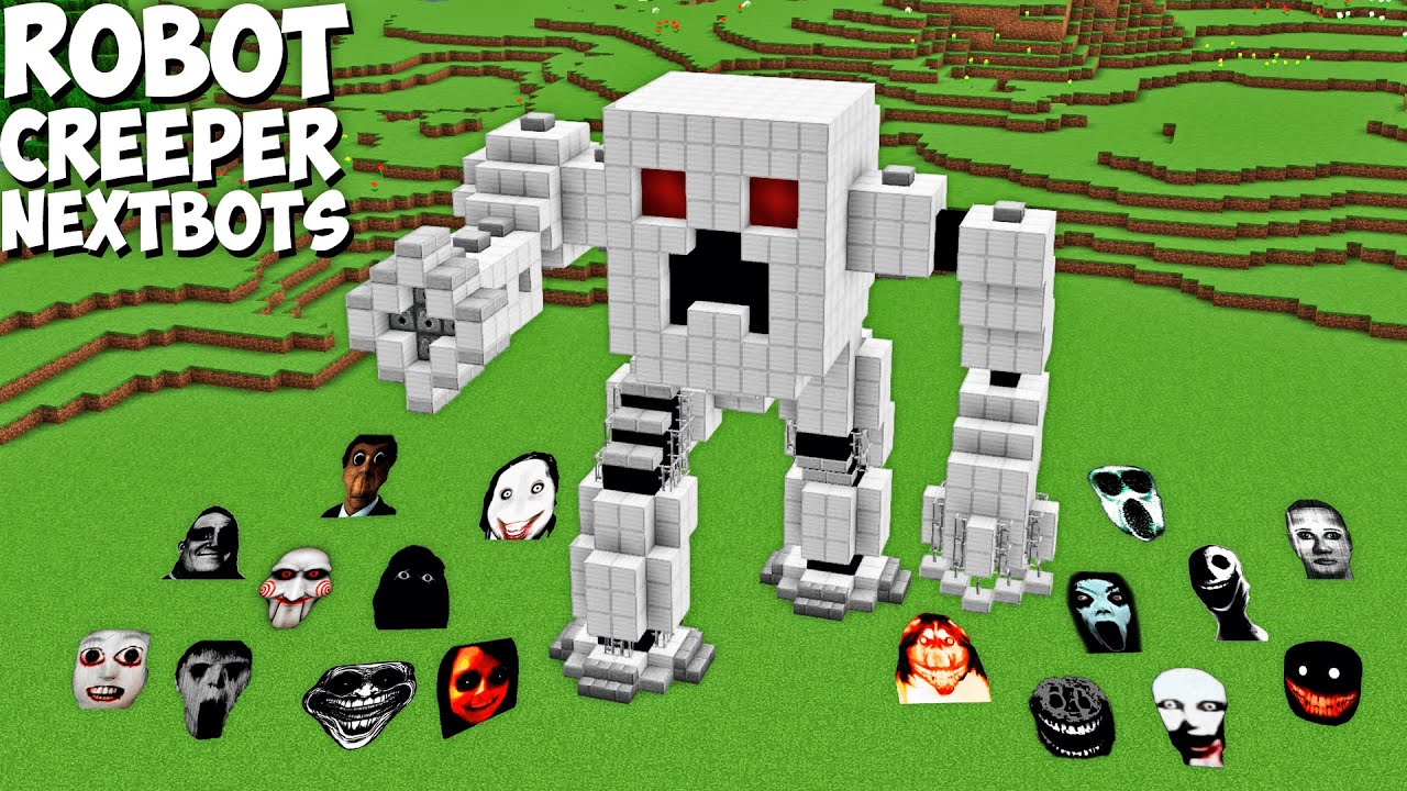 SURVIVAL BEST NEXTBOTS COMPILATION inside SECRET ROBOT CREEPER in