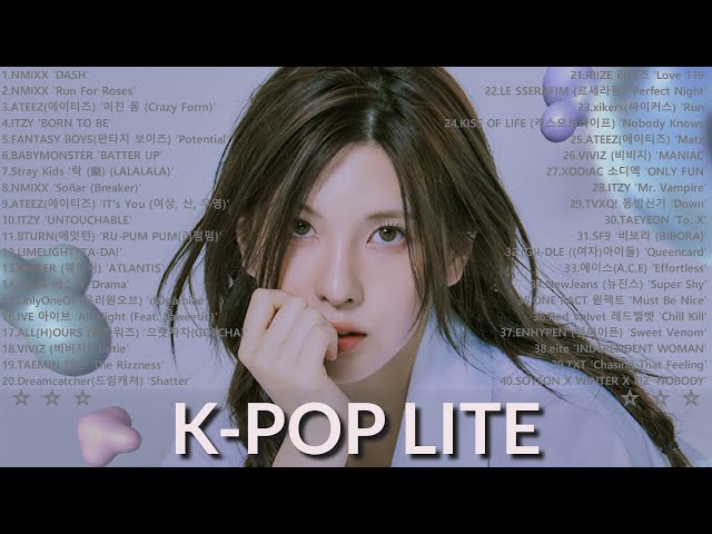 KPOP PLAYLIST 2024 💖🎧 K-POP(케이팝) Lite class=