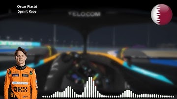 Oscar Piastri FULL Team Radio After Qatar SPRINT RACE